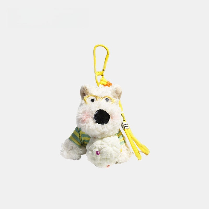 West Highland Fluffy Bag Charm