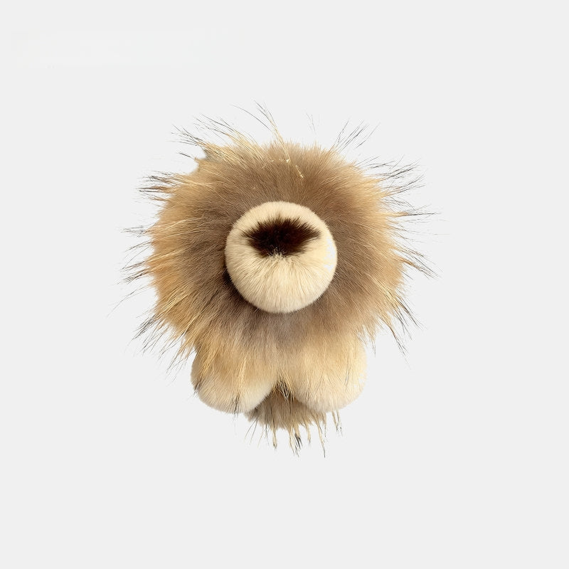 Little Lion Fluffy Bag Charm