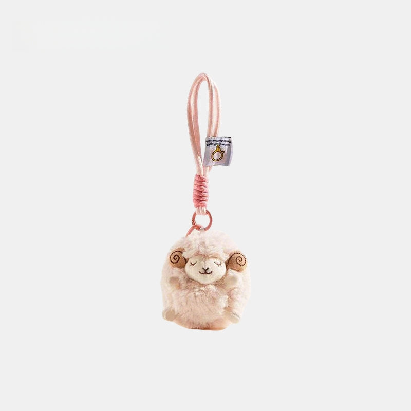 Little Sheep Fluffy Bag Charm