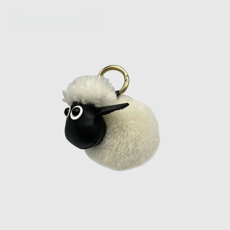 Shawn Sheep Fluffy Bag Charm