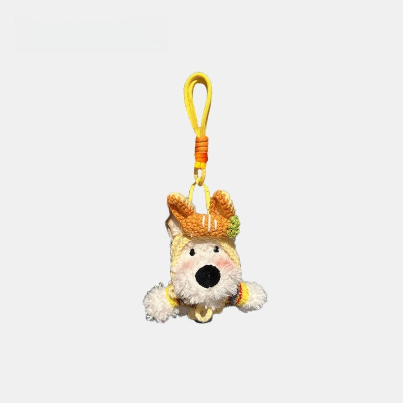West Highland Fluffy Bag Charm