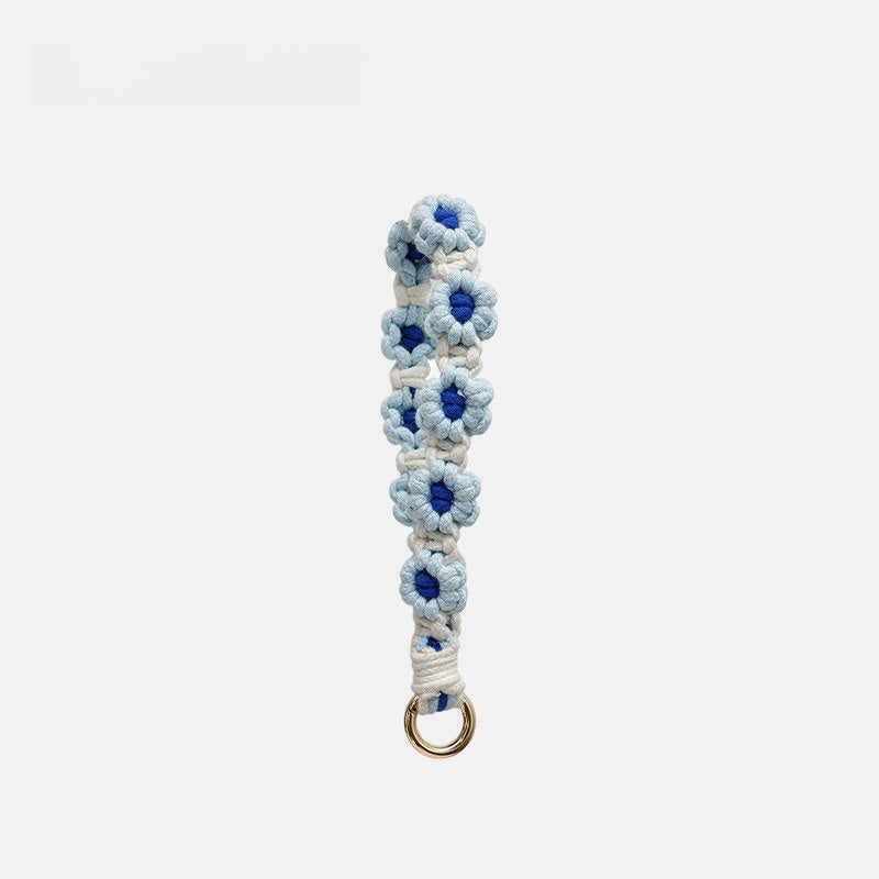 Cute Woven Flower Knotty Bag Charm