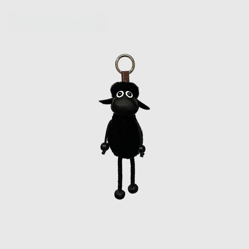 Shawn Sheep Fluffy Bag Charm