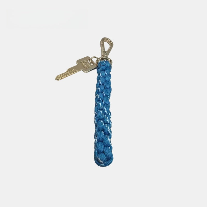 Braided Rope Knotty Bag Charm
