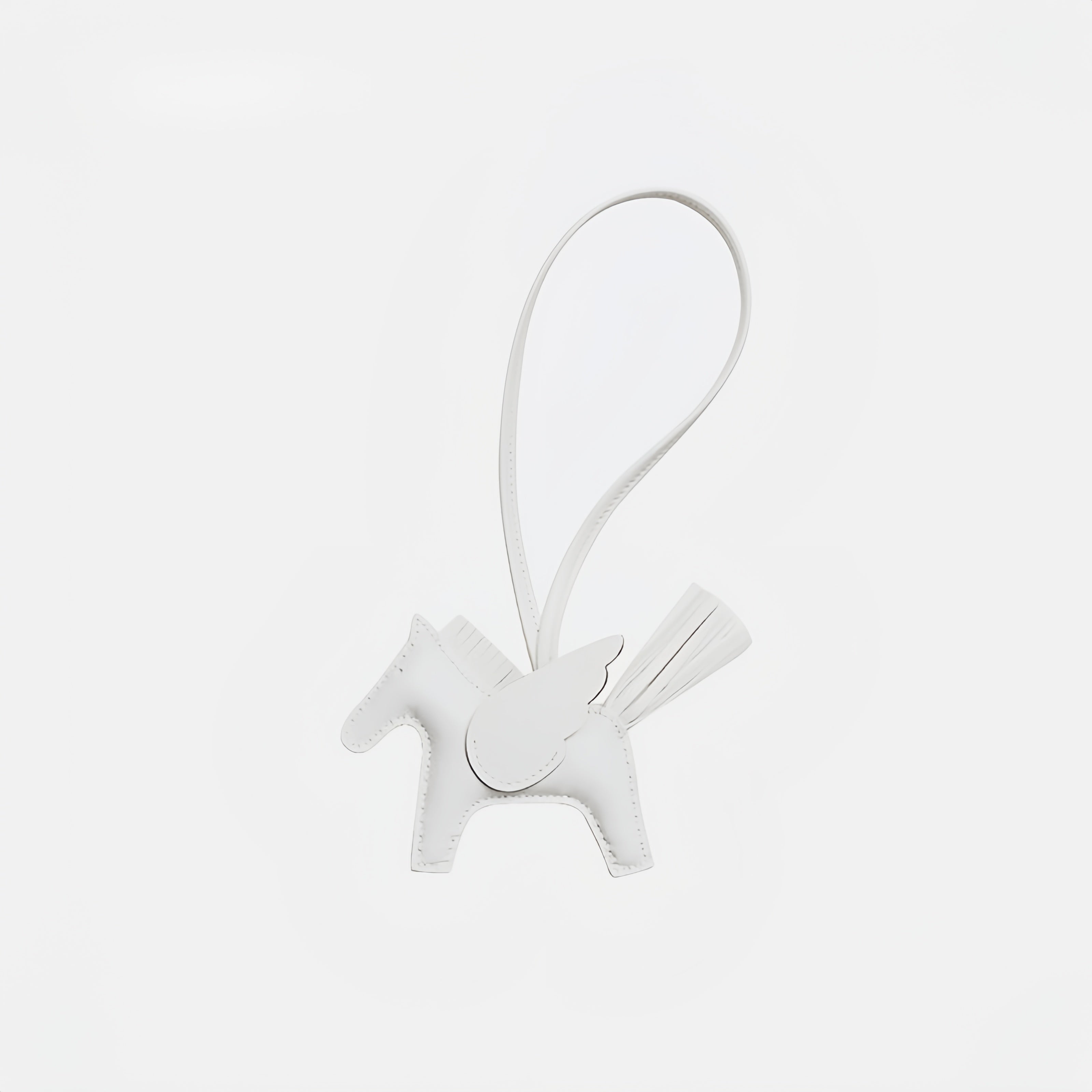 Multicolor Little Flying Horse Leather Bag Charm
