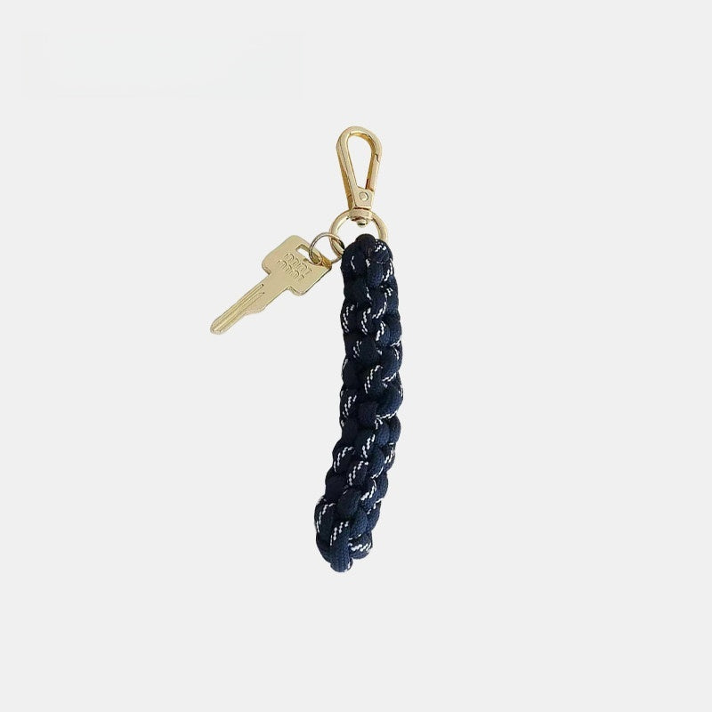 Braided Rope Knotty Bag Charm