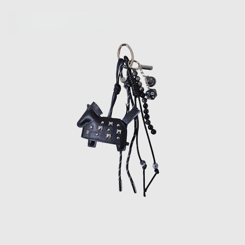 Pony Leather Bag Charm