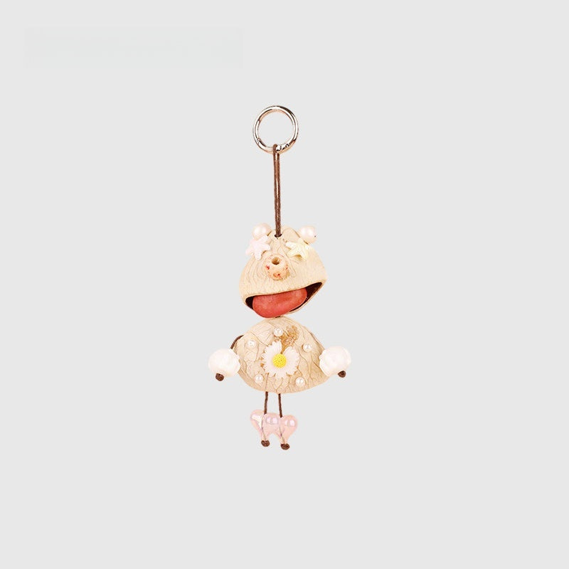 Shell Doll Shell Bag Charm