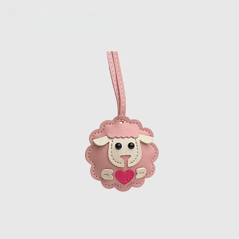 Sheep Leather Bag Charm