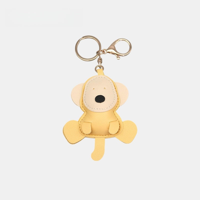 Little Monkey Leather Bag Charm