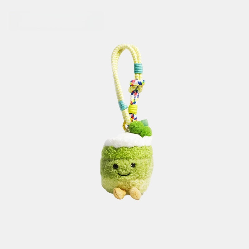 Plush Cake Fluffy Bag Charm