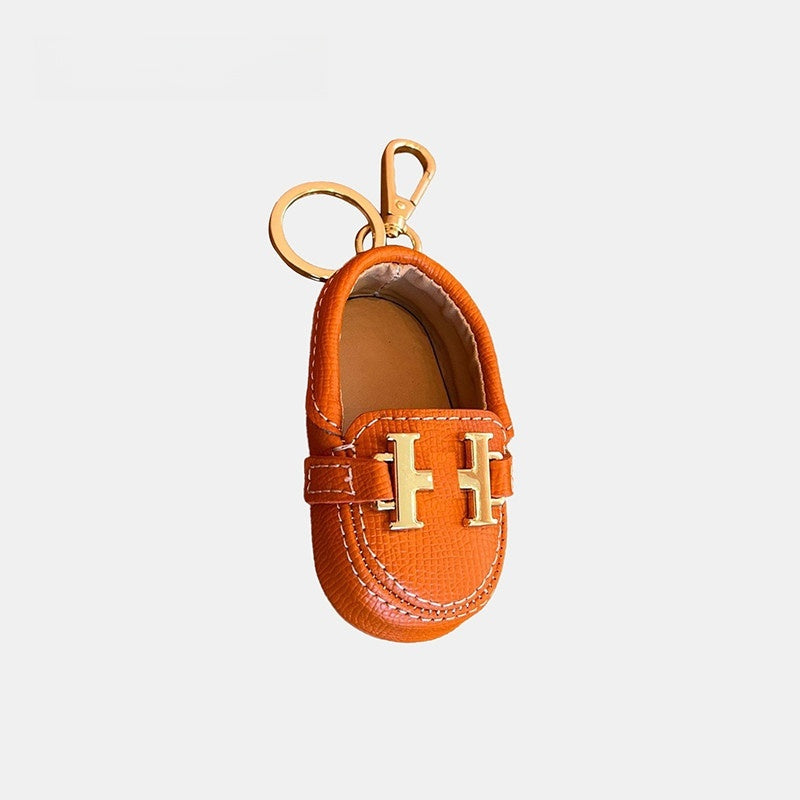 Little Shoe Keychain Leather Bag Charm