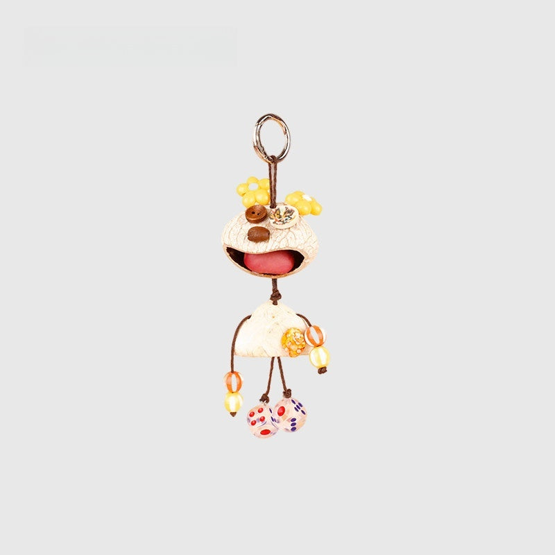 Shell Doll Shell Bag Charm