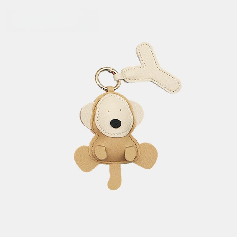 Little Monkey Leather Bag Charm