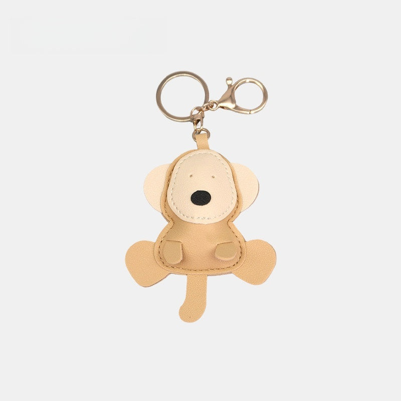 Little Monkey Leather Bag Charm