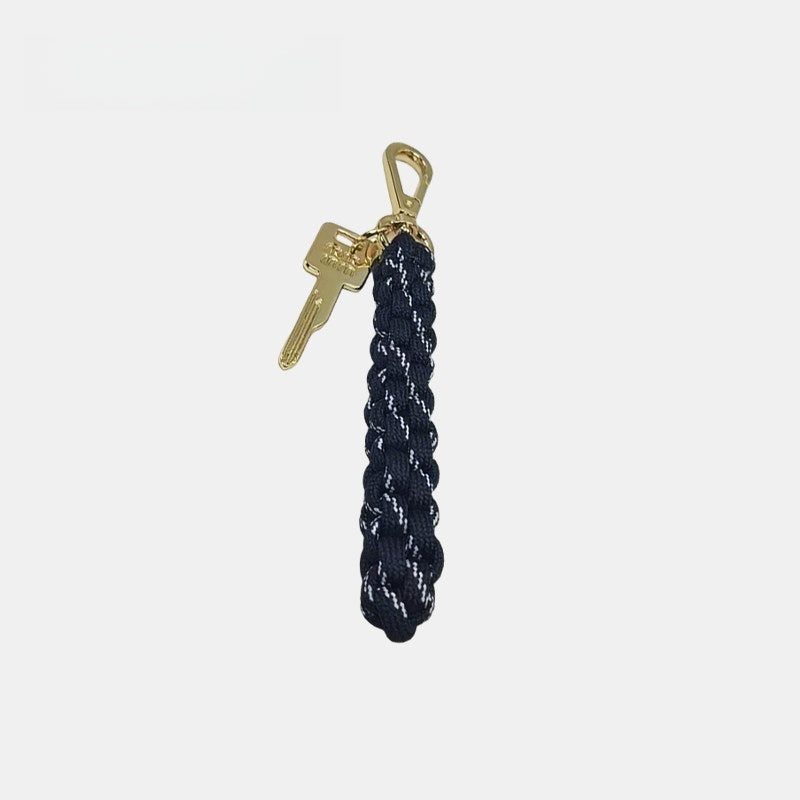 Braided Rope Knotty Bag Charm