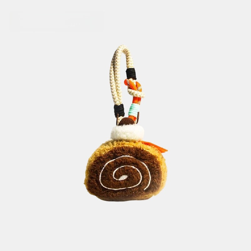 Plush Cake Fluffy Bag Charm