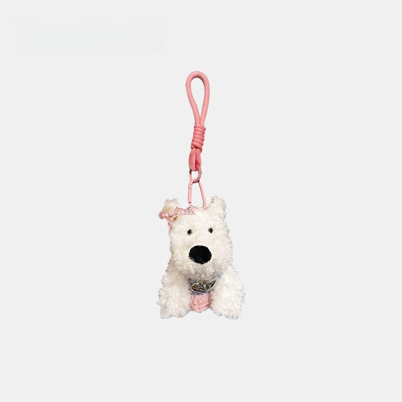 West Highland Fluffy Bag Charm