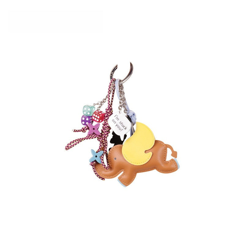 Dumbo Leather Bag Charm