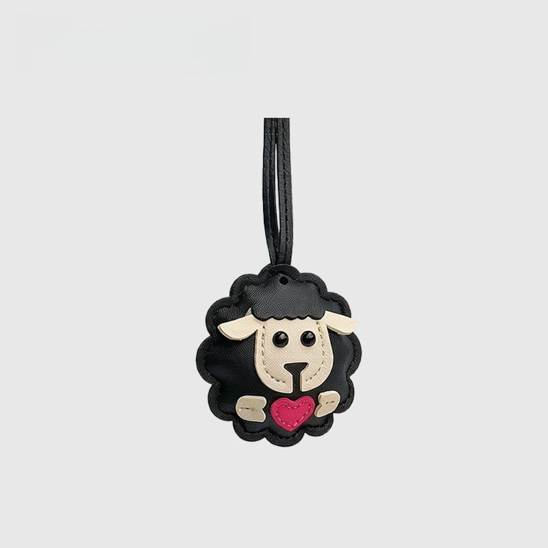 Sheep Leather Bag Charm