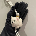 Chow Chow Wool Felt Fluffy Bag Charm