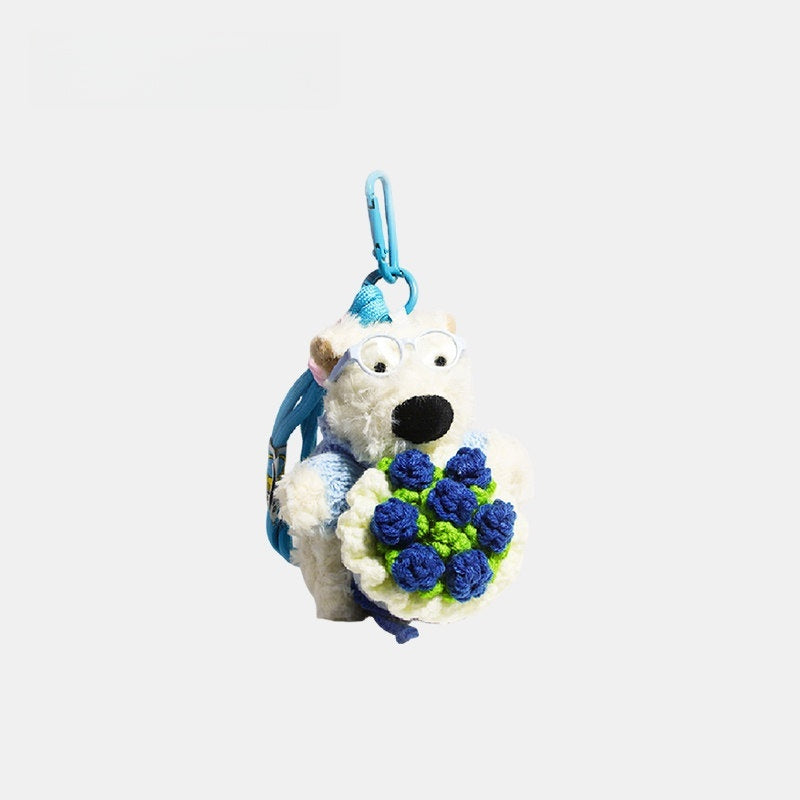West Highland Fluffy Bag Charm