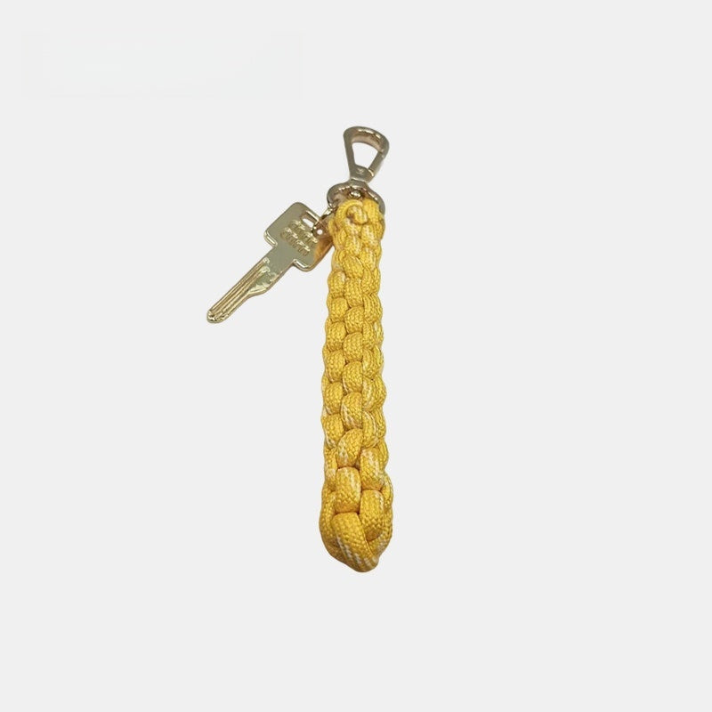 Braided Rope Knotty Bag Charm