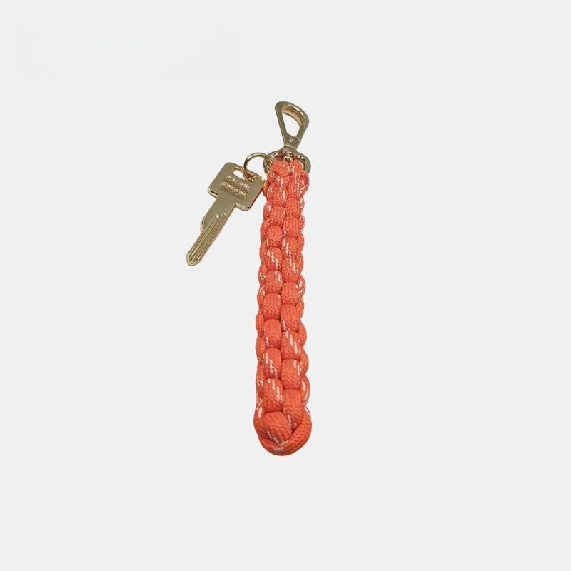 Braided Rope Knotty Bag Charm