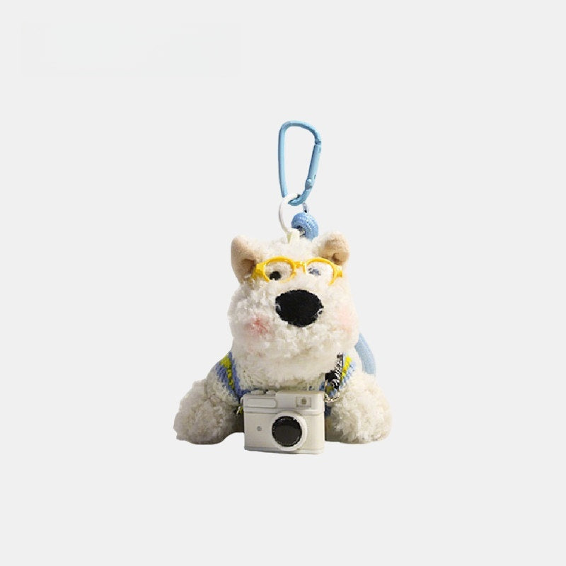 West Highland Fluffy Bag Charm