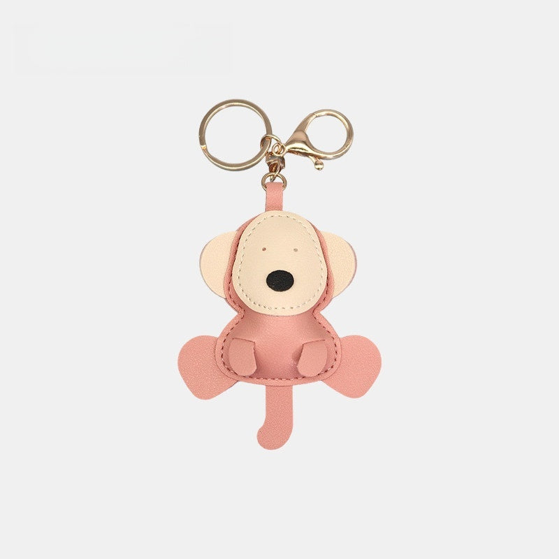 Little Monkey Leather Bag Charm