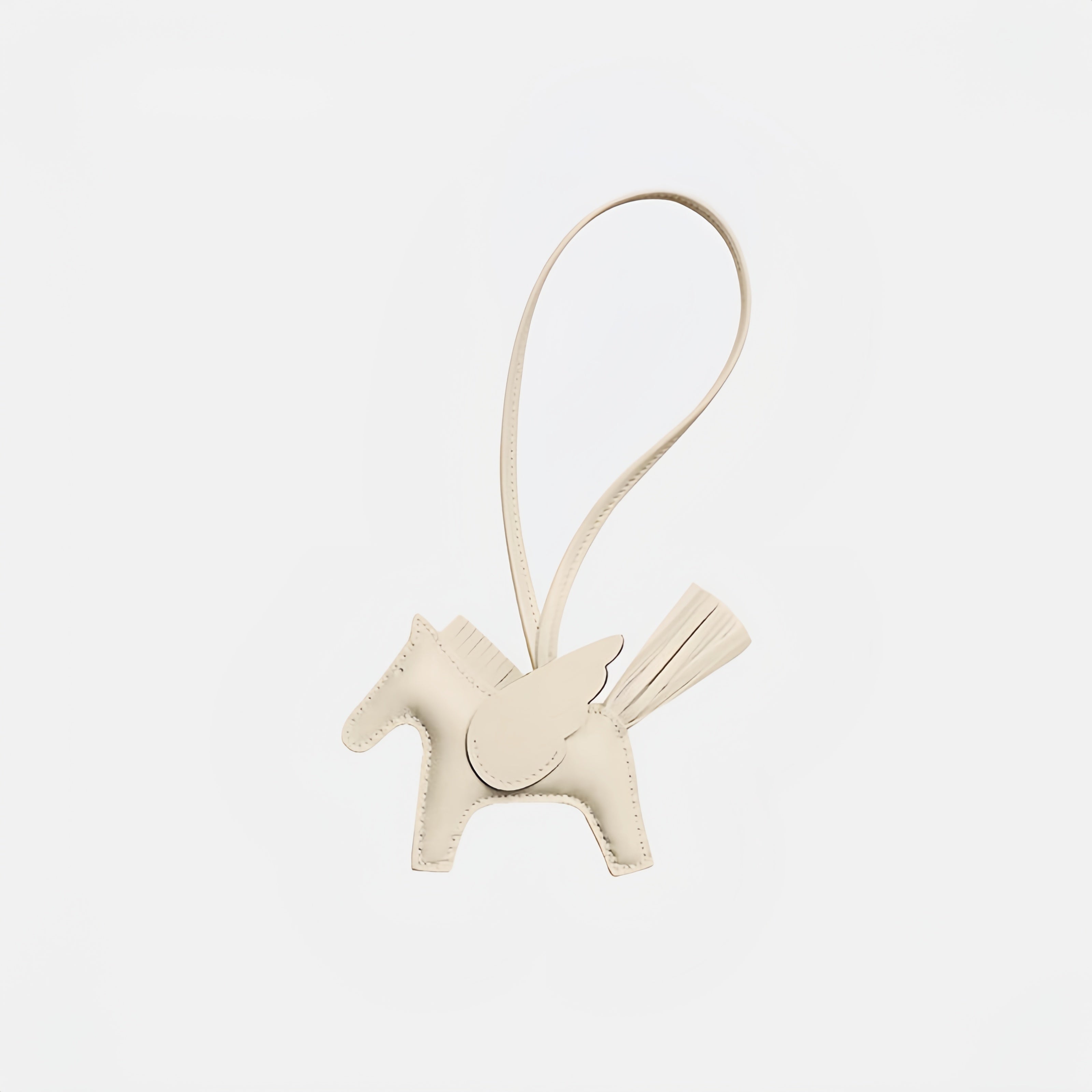 Multicolor Little Flying Horse Leather Bag Charm