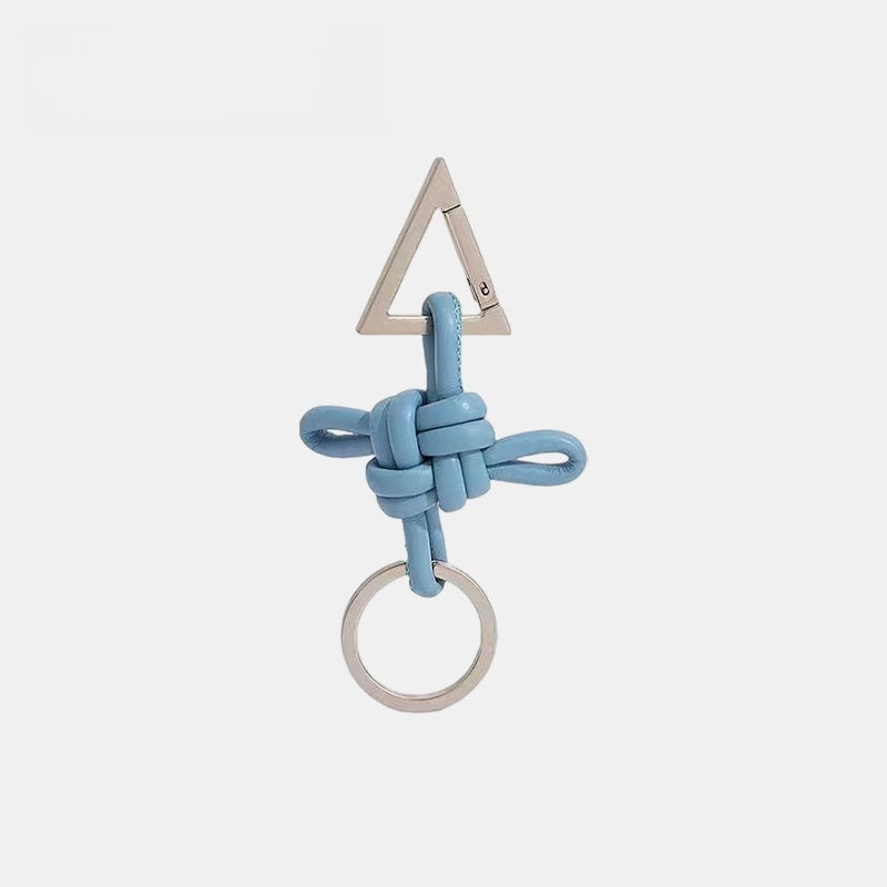 Chinese Knot Leather Bag Charm