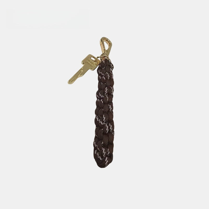 Braided Rope Knotty Bag Charm