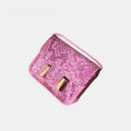 Mini Snake Grain Flap Bag Leather Bag Charm