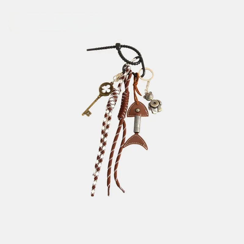 Fish Bone Mixed Bag Charm