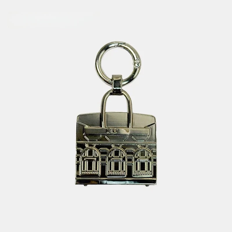 Metal House Bag Metal Bag Charm