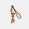 Woven Flower Mixed Bag Charm