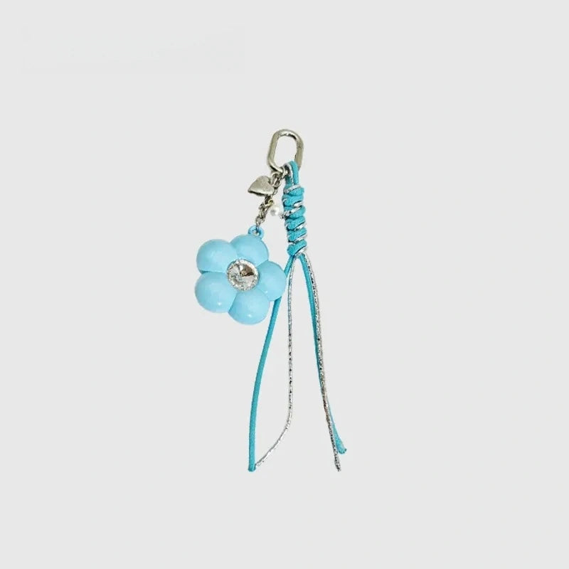 Flower Hanging Strap Knotty Bag Charm