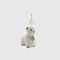 Alpaca Fluffy Bag Charm
