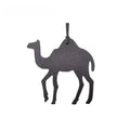 Camel Leather Bag Charm
