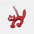 Little Cat Leather Bag Charm