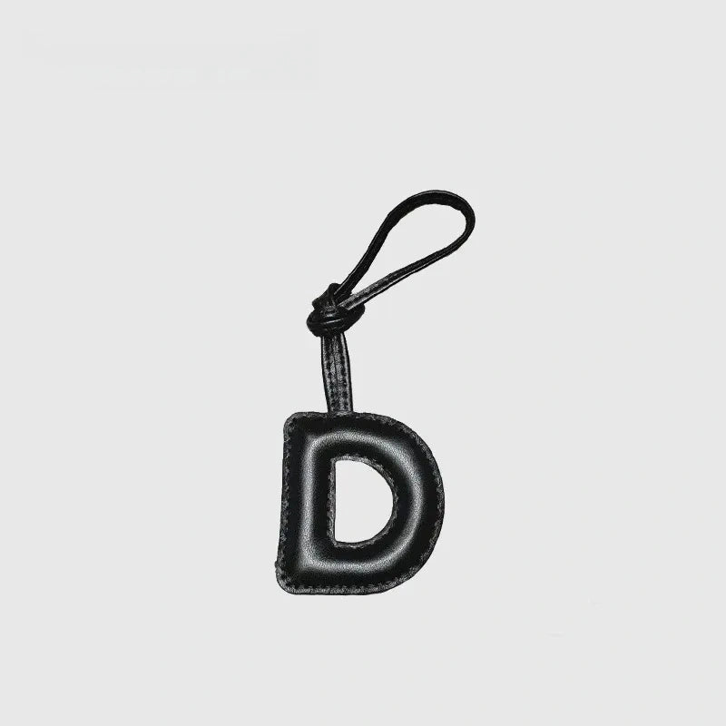 26 Letters Leather Bag Charm
