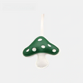 Mushroom Leather Bag Charm