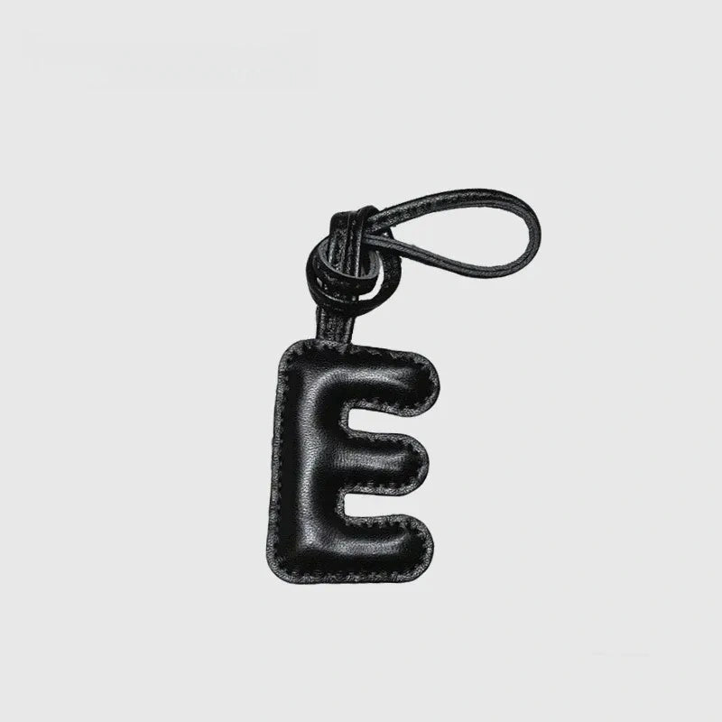 26 Letters Leather Bag Charm