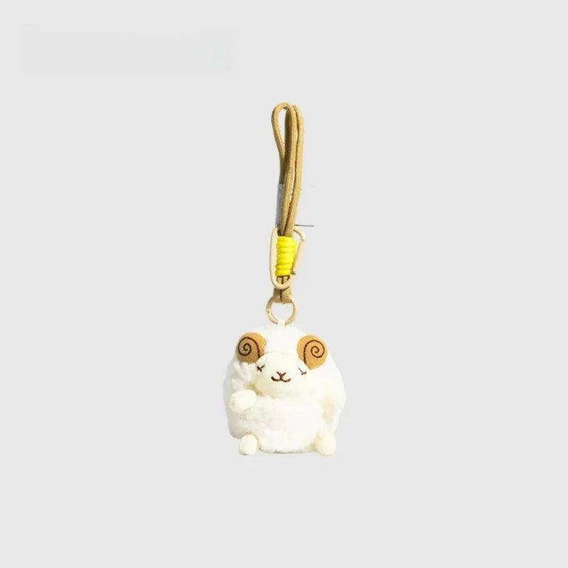 Chubby Little Sheep Fluffy Bag Charm