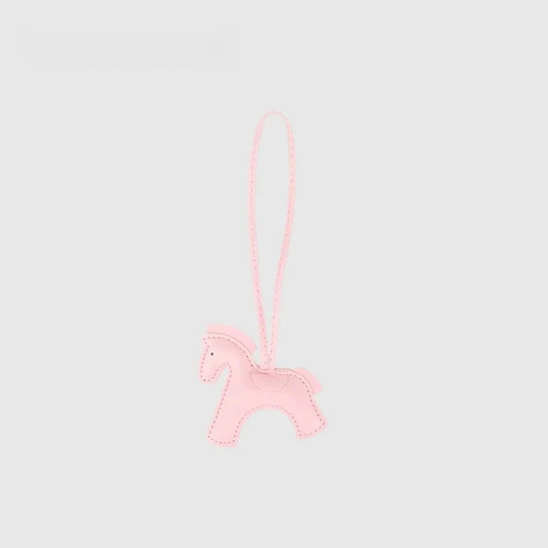 Cute Pony Leather Bag Charm