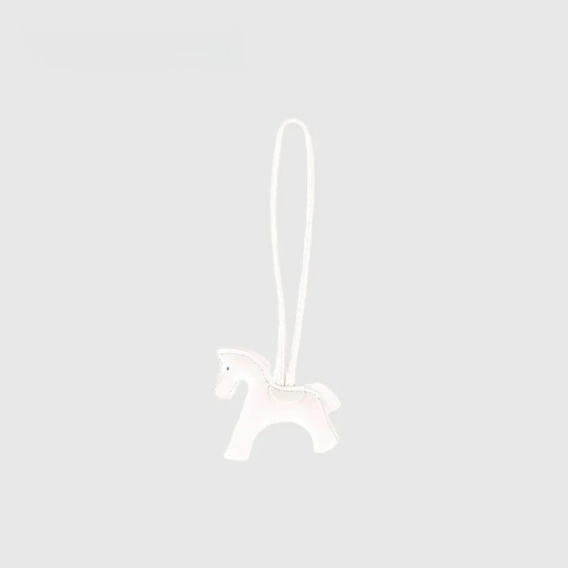Cute Pony Leather Bag Charm