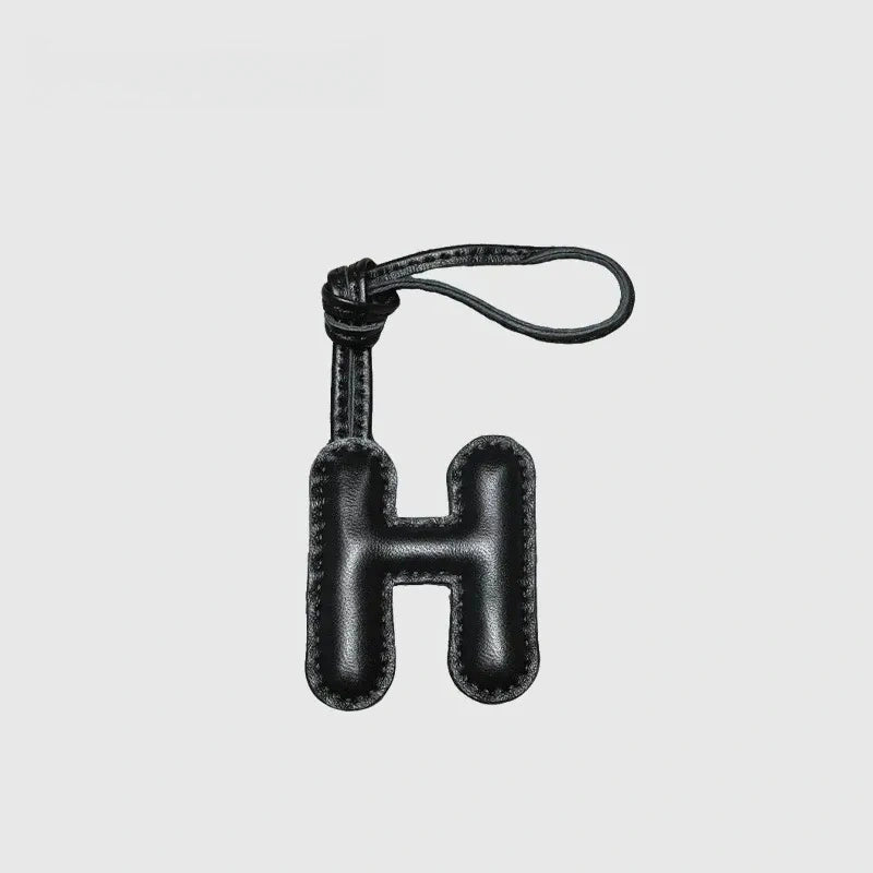 26 Letters Leather Bag Charm