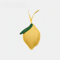 Lemon Leather Bag Charm