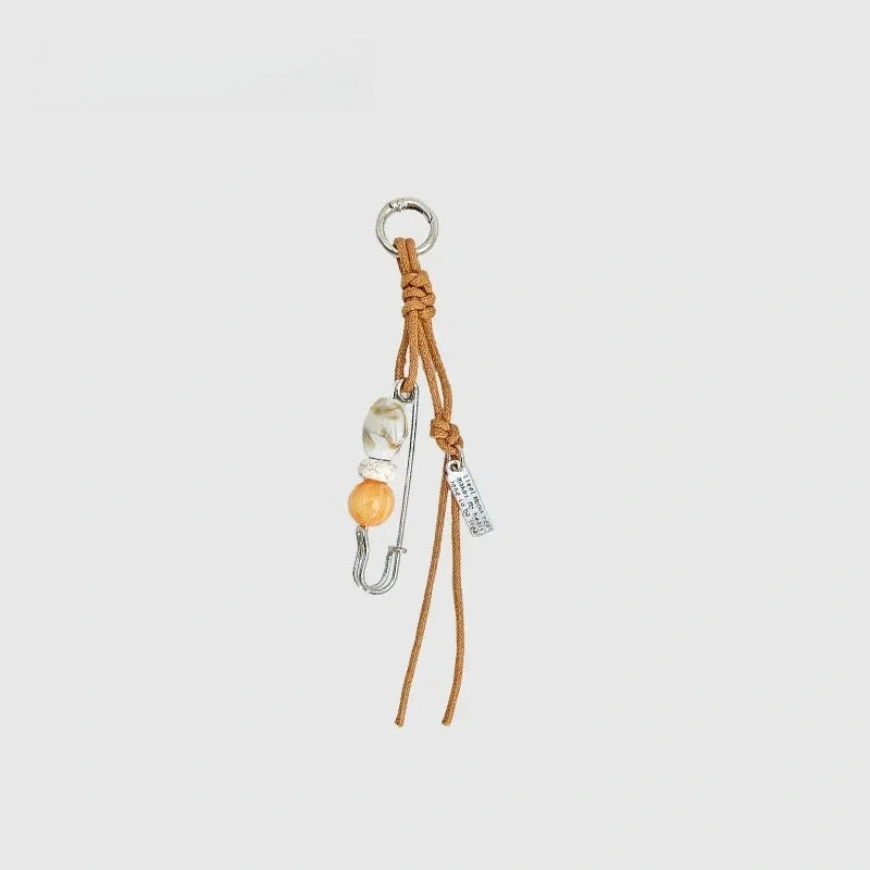 Beaded Hanging Strap Knotty Bag Charm